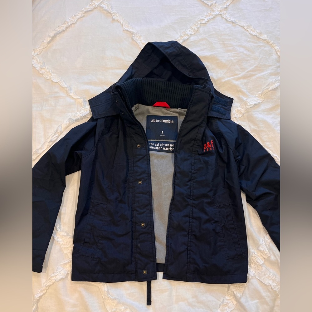 💜Abercrombie Kids all seasons weather jacket